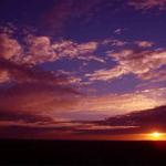 Spectacular sunsets are commonplace here.